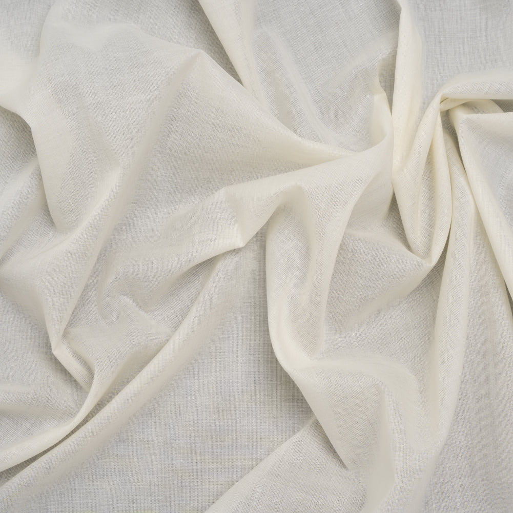 Cotton Voile Lining - White Smoke - Famous Australian Designer Deadstock Cotton Voile Lining - White Smoke - Famous Australian Designer Deadstock