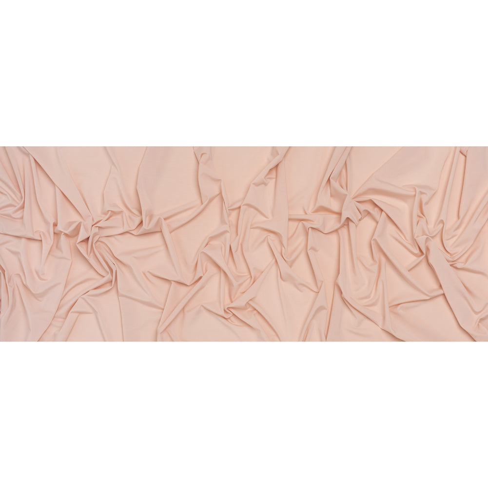 Stretch Polyester Jersey - Candlelight Peach - Famous Australian Designer Deadstock Stretch Polyester Jersey - Candlelight Peach - Famous Australian Designer Deadstock
