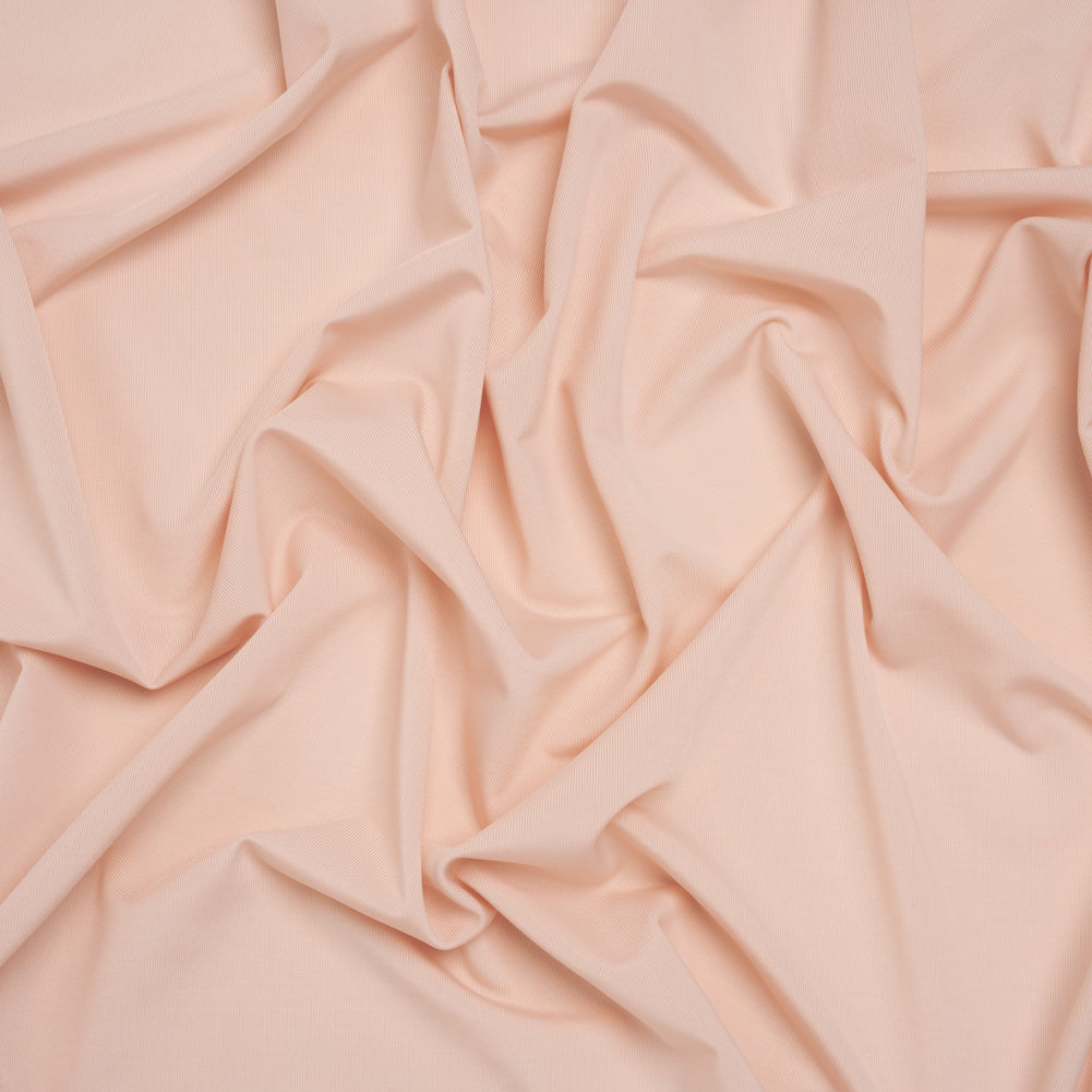 Stretch Polyester Jersey - Candlelight Peach - Famous Australian Designer Deadstock Stretch Polyester Jersey - Candlelight Peach - Famous Australian Designer Deadstock