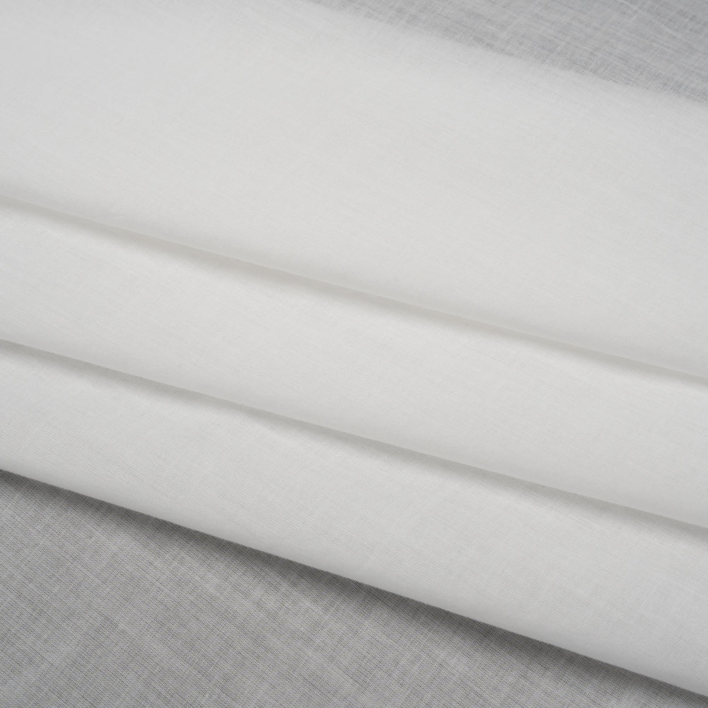 Cotton Voile Lining - Pearl - Famous Australian Designer Deadstock Cotton Voile Lining - Pearl - Famous Australian Designer Deadstock