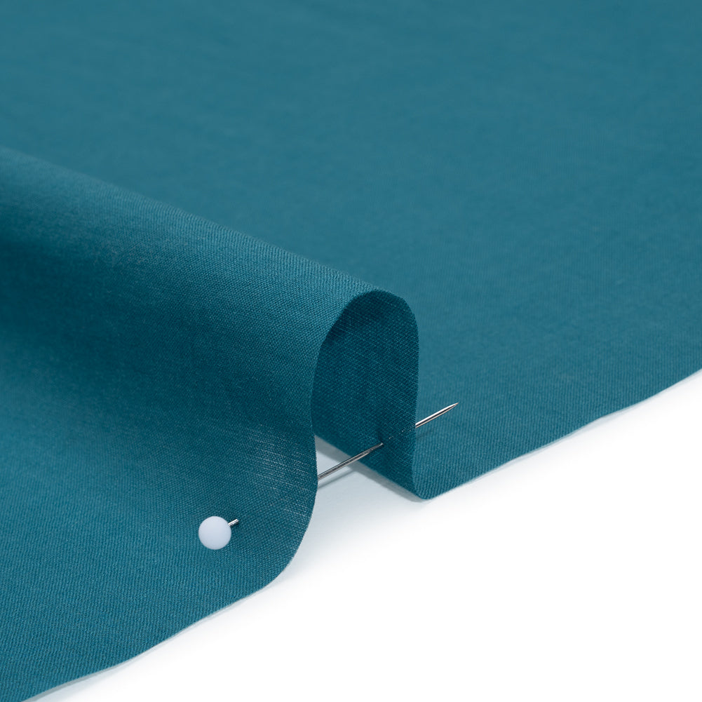Cotton Voile Lining - Teal - Famous Australian Designer Deadstock Cotton Voile Lining - Teal - Famous Australian Designer Deadstock