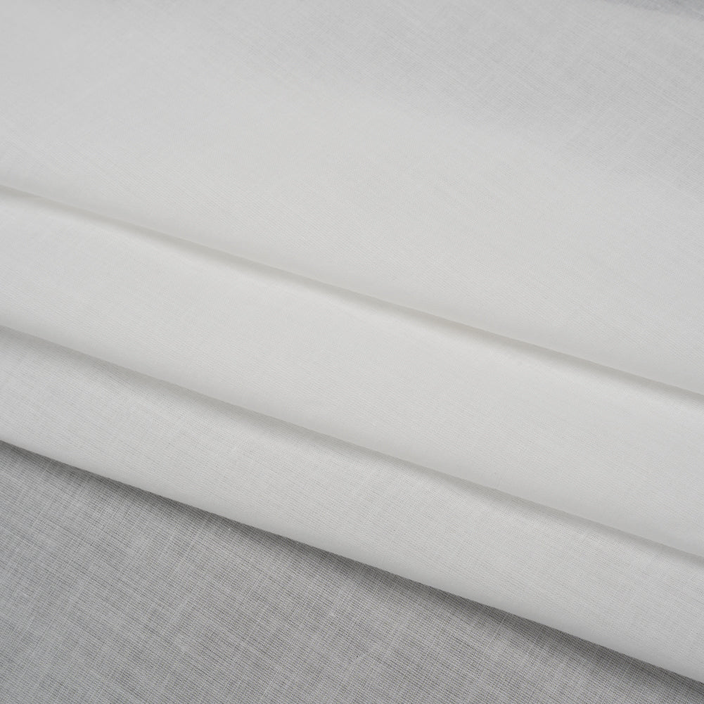 Cotton Voile Lining - Cloud Dancer - Famous Australian Designer Deadstock Cotton Voile Lining - Cloud Dancer - Famous Australian Designer Deadstock