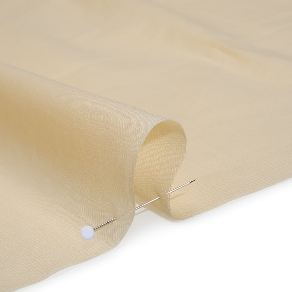 Cotton Voile Lining - Sunlight Beige - Famous Australian Designer Deadstock Cotton Voile Lining - Sunlight Beige - Famous Australian Designer Deadstock