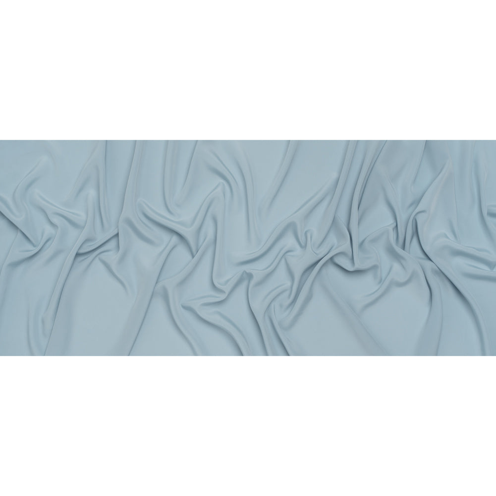 Polyester Crepe de Chine - Sky Blue - Famous Australian Designer Deadstock Polyester Crepe de Chine - Sky Blue - Famous Australian Designer Deadstock