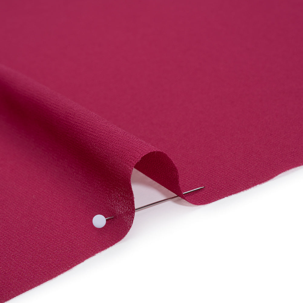Polyester Chiffon - Magenta - Designer Deadstock Polyester Chiffon - Magenta - Designer Deadstock