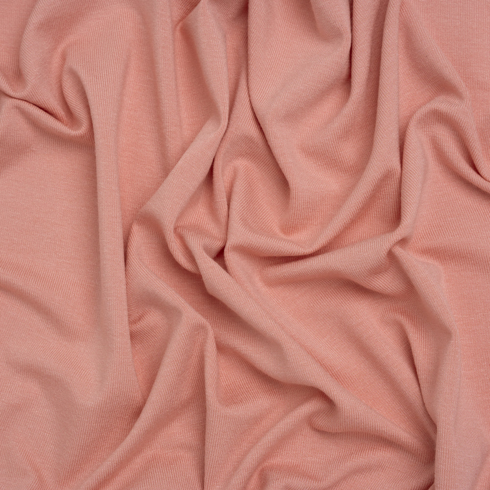 Stretch Viscose Jersey - Peony Pink - Designer Deadstock Stretch Viscose Jersey - Peony Pink - Designer Deadstock
