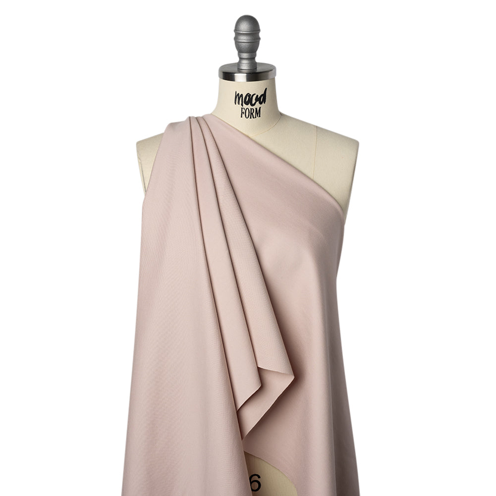 Stretch Ponte Knit - Truffle Pink - Designer Deadstock Stretch Ponte Knit - Truffle Pink - Designer Deadstock