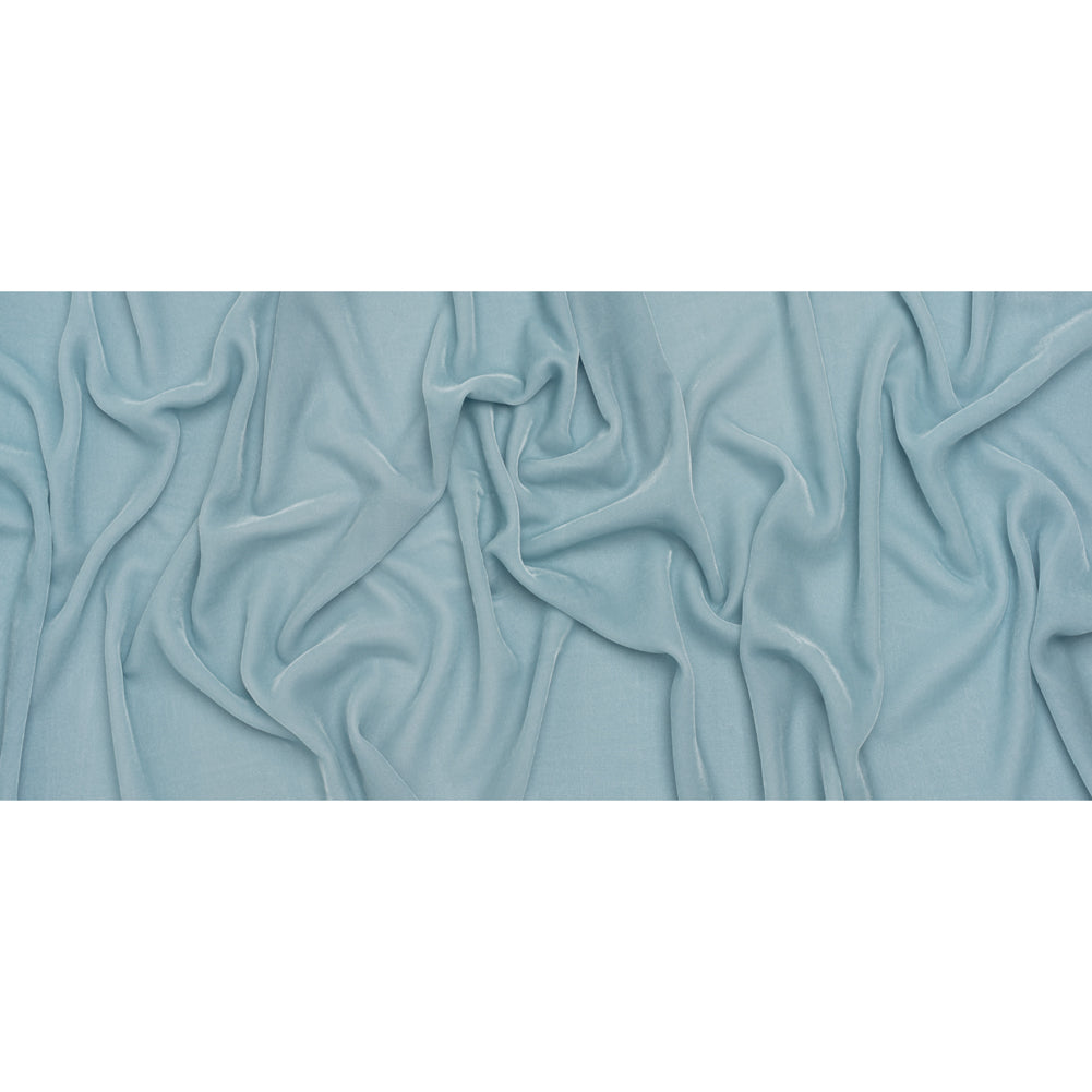 Rayon-Silk Velvet - Sky Blue - Cicero Collection - Full Rayon-Silk Velvet - Sky Blue - Cicero Collection - Full