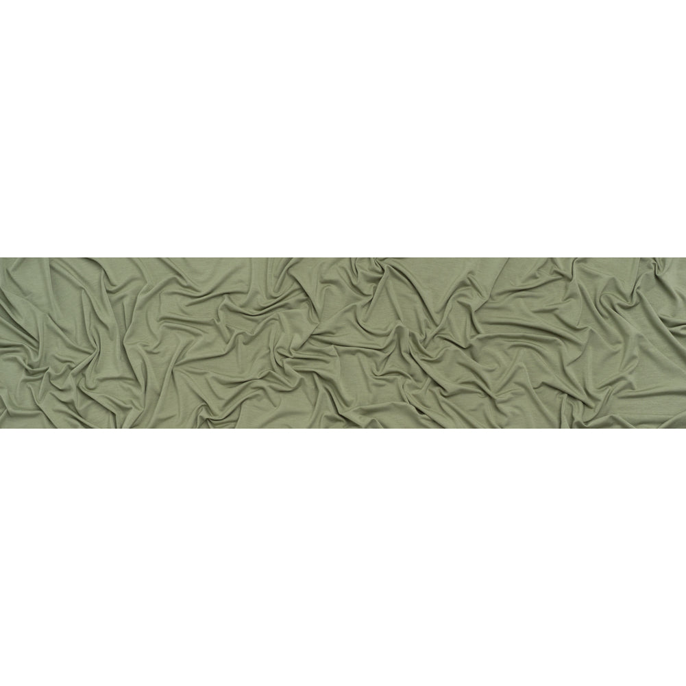 Stretch Rayon Jersey - Fern Green - Designer Deadstock Stretch Rayon Jersey - Fern Green - Designer Deadstock