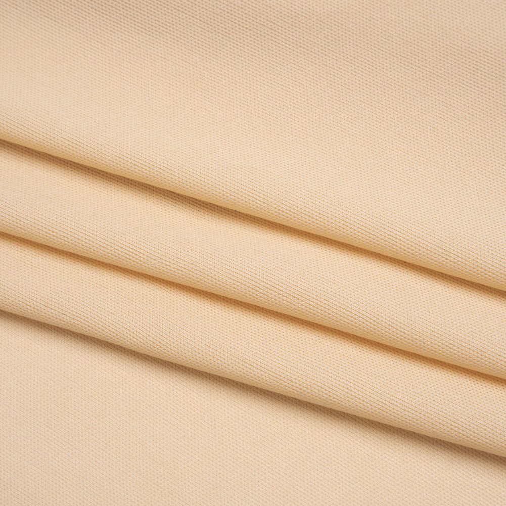 Knit Polyester Lining 70 Denier - Sand Beige - Designer Deadstock Knit Polyester Lining 70 Denier - Sand Beige - Designer Deadstock