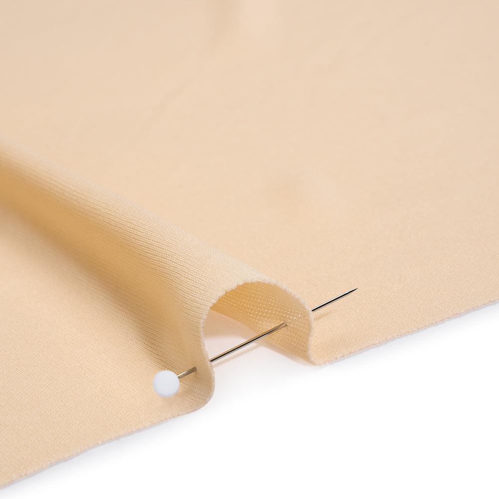 Knit Polyester Lining 70 Denier - Sand Beige - Designer Deadstock Knit Polyester Lining 70 Denier - Sand Beige - Designer Deadstock