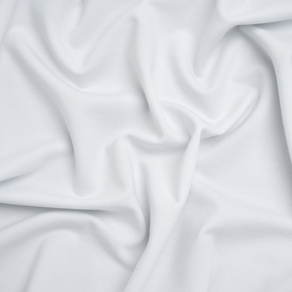 Lightweight Stretch Ponte Knit - Whisper White - Hesperia Collection Lightweight Stretch Ponte Knit - Whisper White - Hesperia Collection