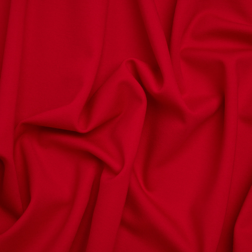 Lightweight Stretch Ponte Knit - Red - Hesperia Collection Lightweight Stretch Ponte Knit - Red - Hesperia Collection