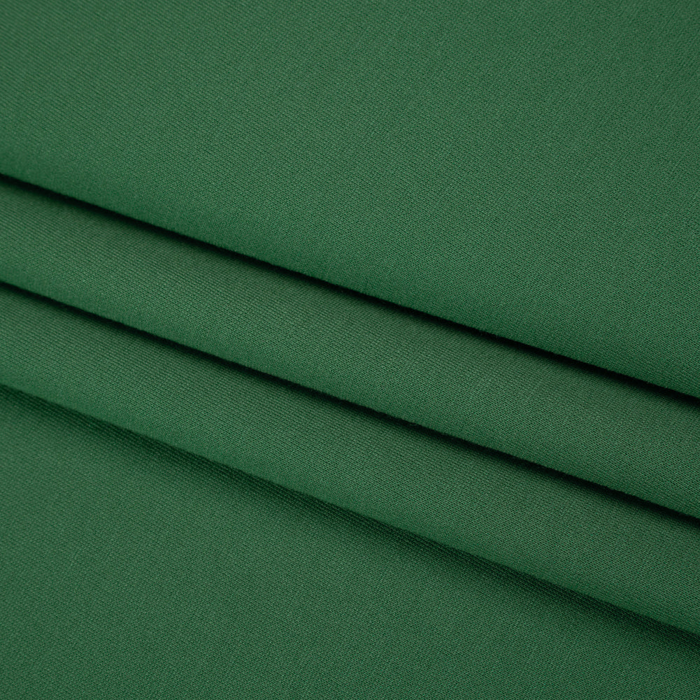 Lightweight Stretch Ponte Knit - Emerald - Hesperia Collection Folded Lightweight Stretch Ponte Knit - Emerald - Hesperia Collection Folded