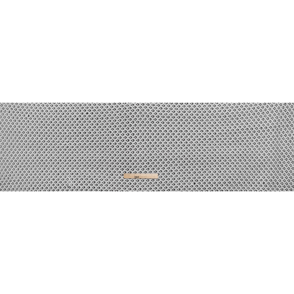 Guipure Lace - White Scale Scallops Guipure Lace - White Scale Scallops