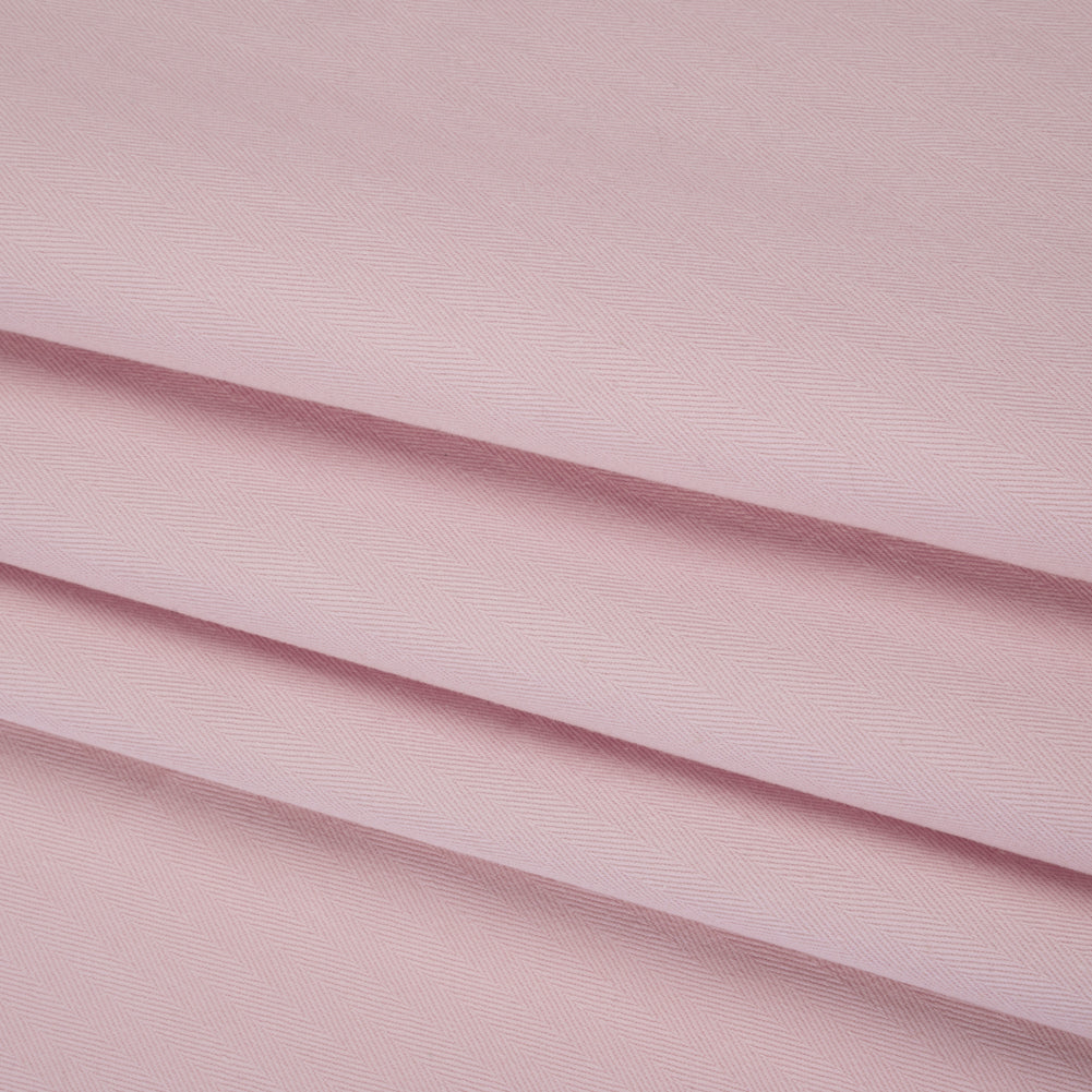 Cotton Herringbone Twill Coutil - Pale Pink - Farrah Collection Cotton Herringbone Twill Coutil - Pale Pink - Farrah Collection