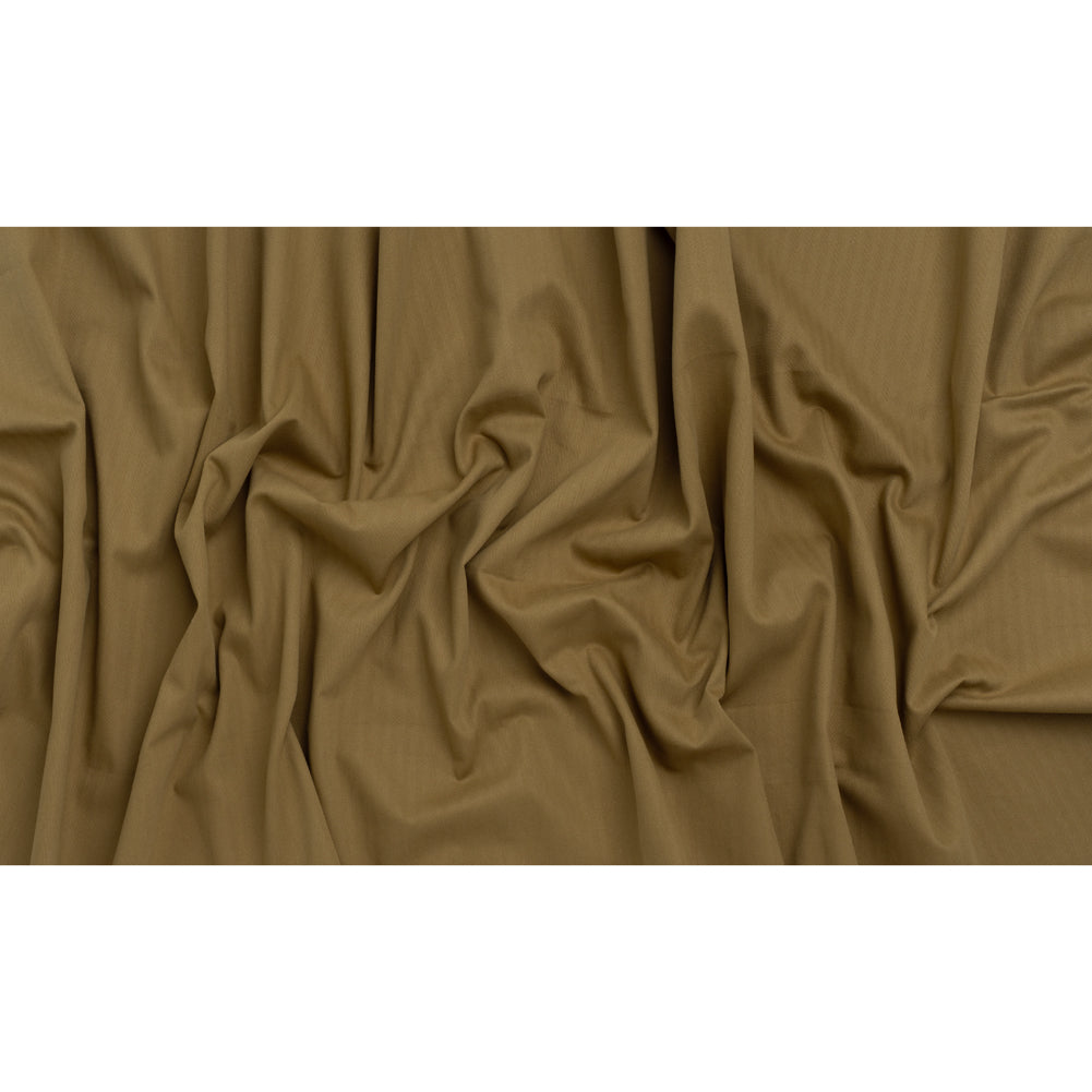 Cotton Herringbone Twill Coutil - Warm Olive - Farrah Collection Cotton Herringbone Twill Coutil - Warm Olive - Farrah Collection