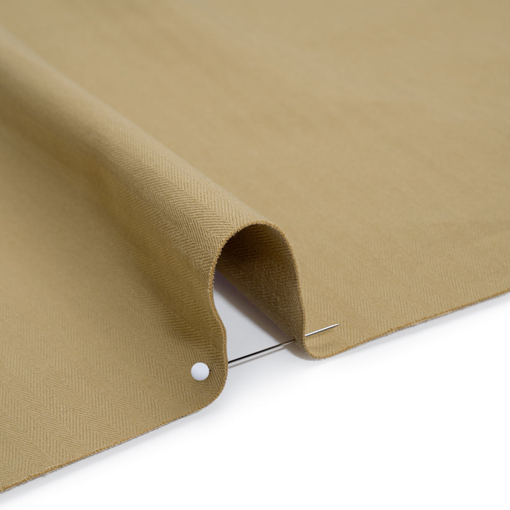 Cotton Herringbone Twill Coutil - Beige - Farrah Collection Cotton Herringbone Twill Coutil - Beige - Farrah Collection