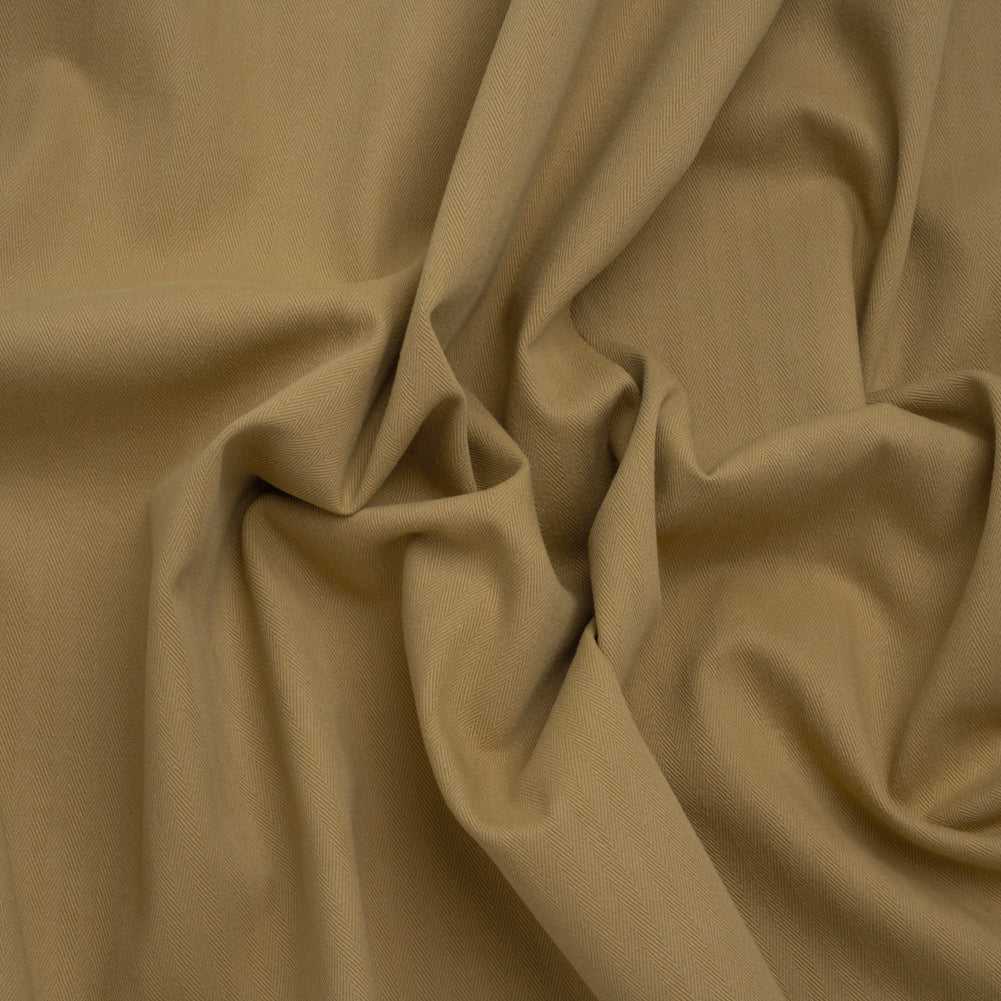 Cotton Herringbone Twill Coutil - Beige - Farrah Collection Cotton Herringbone Twill Coutil - Beige - Farrah Collection