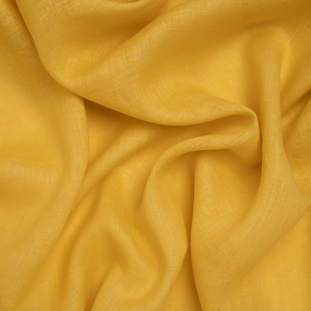 Lightweight Linen Woven - Yellow Lightweight Linen Woven - Yellow