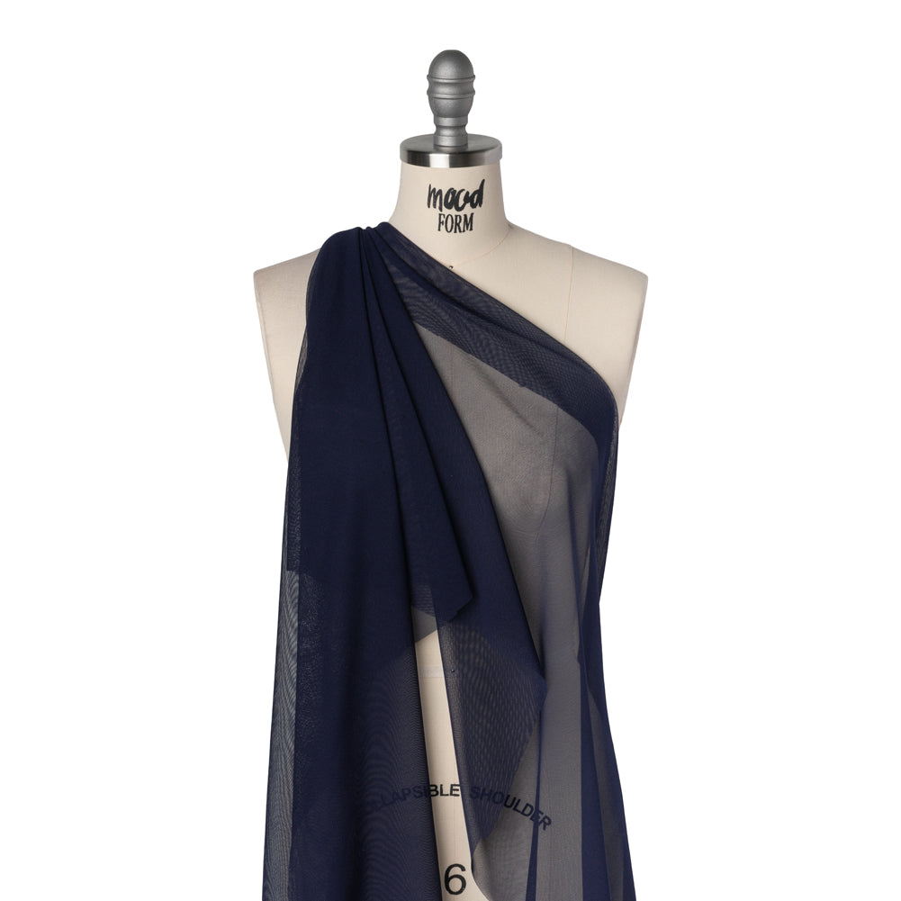 Polyester Mesh - Navy Blue - Drape Polyester Mesh - Navy Blue - Drape