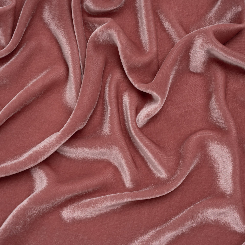 Silk and Rayon Velvet - Foxglove - Adelasia Collection Silk and Rayon Velvet - Foxglove - Adelasia Collection