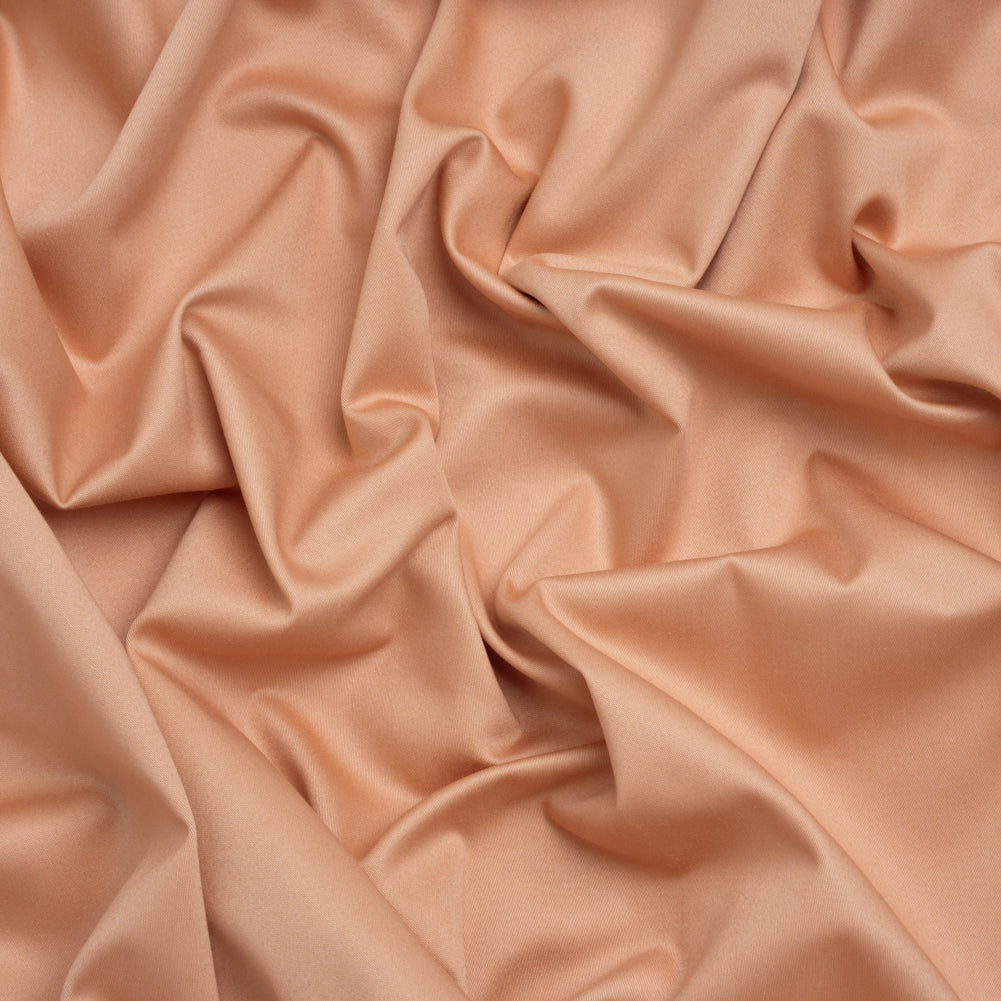 Mercerized Cotton Sateen - Prawn - Mallory Collection Mercerized Cotton Sateen - Prawn - Mallory Collection