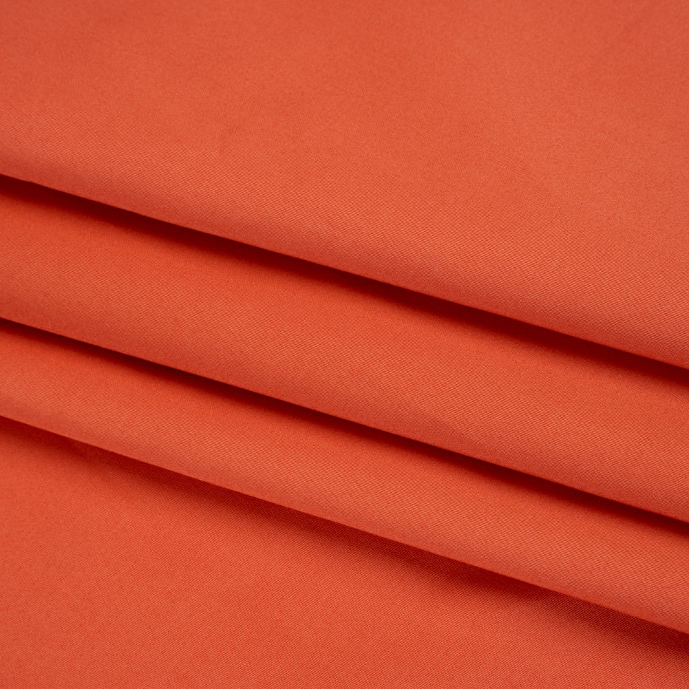 Mercerized Cotton Sateen - Bittersweet - Mallory Collection - Folded Mercerized Cotton Sateen - Bittersweet - Mallory Collection - Folded