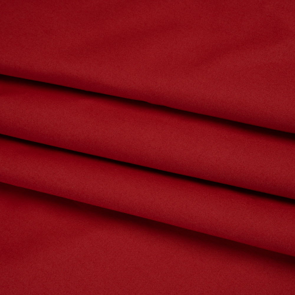 Mercerized Cotton Sateen - Ladybug Red - Mallory Collection - Folded Mercerized Cotton Sateen - Ladybug Red - Mallory Collection - Folded