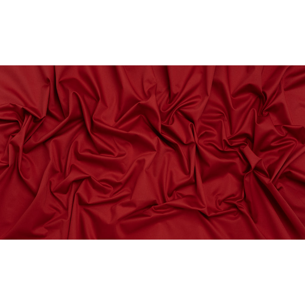 Mercerized Cotton Sateen - Ladybug Red - Mallory Collection - Full Mercerized Cotton Sateen - Ladybug Red - Mallory Collection - Full