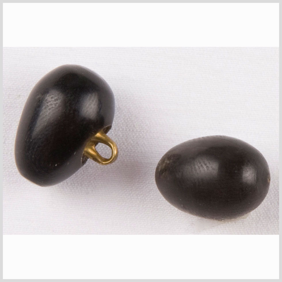 Black Horn Button - 24L/15mm Black Horn Button - 24L/15mm