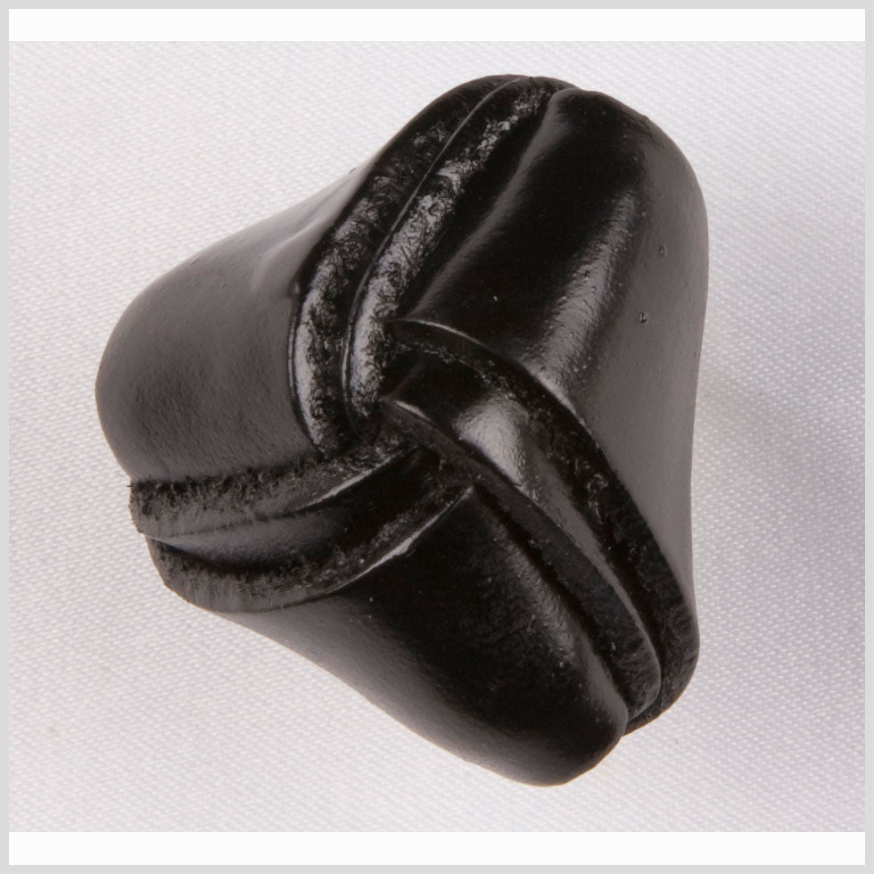 Black Leather Button - 32L/20mm Black Leather Button - 32L/20mm