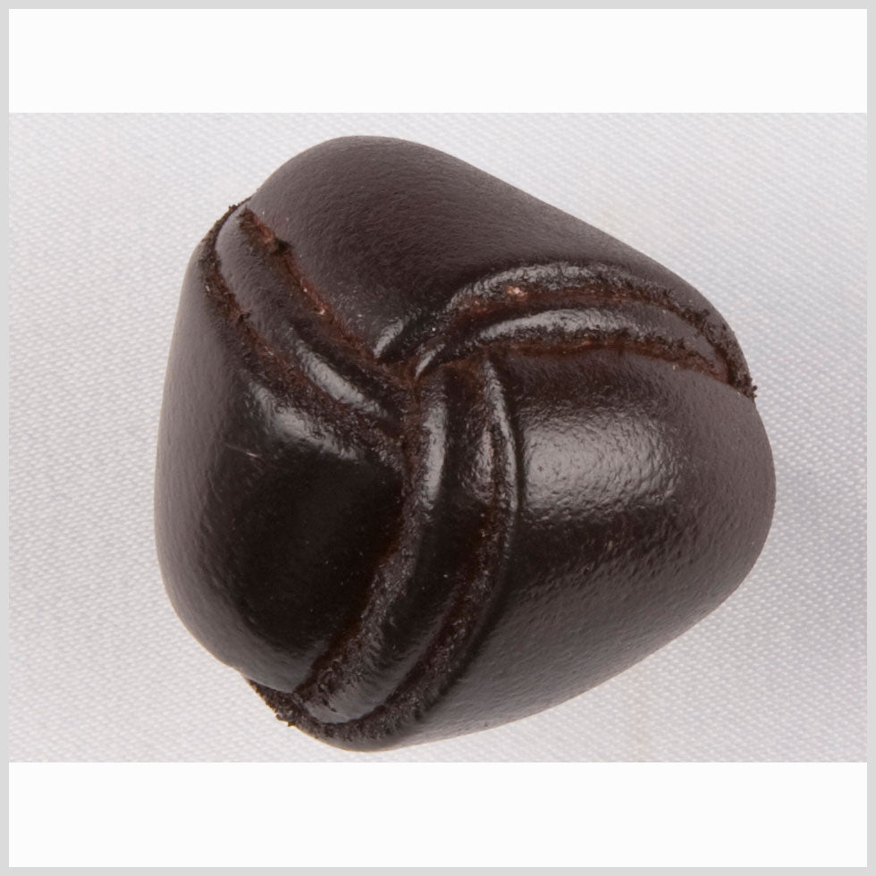 Antique Leather Button - 32L/20mm Antique Leather Button - 32L/20mm