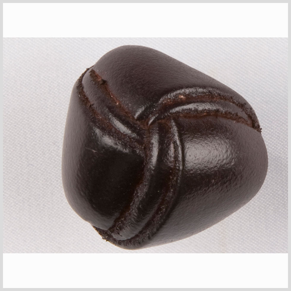 Antique Leather Button - 40L/25.5mm Antique Leather Button - 40L/25.5mm