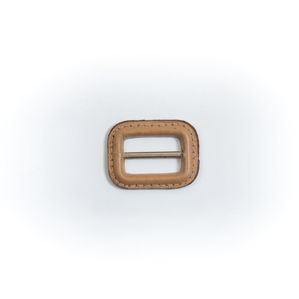 Natural Leather Buckle - 1.5" x 1.125" Natural Leather Buckle - 1.5" x 1.125"