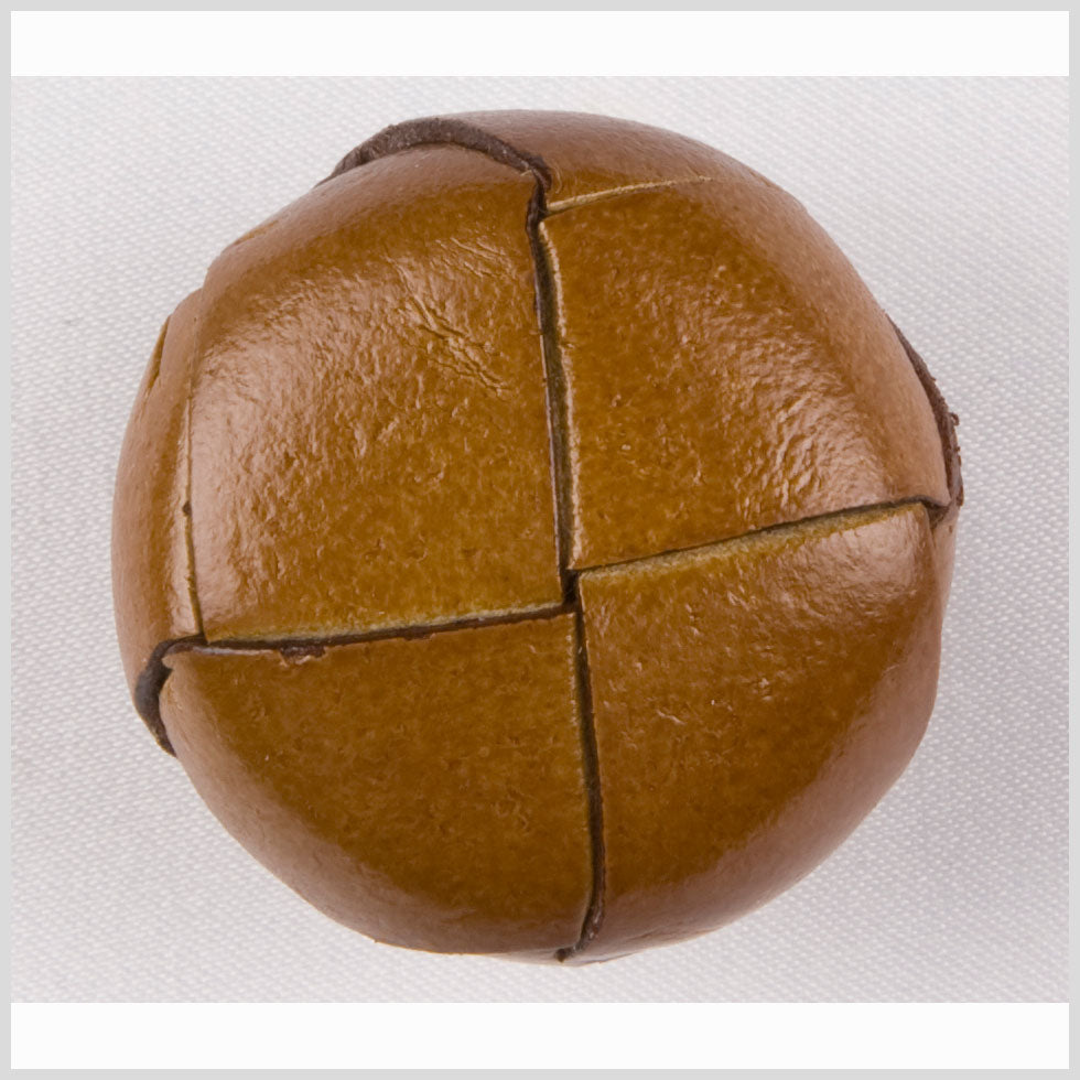 Natural Leather Button - 32L/20mm Natural Leather Button - 32L/20mm