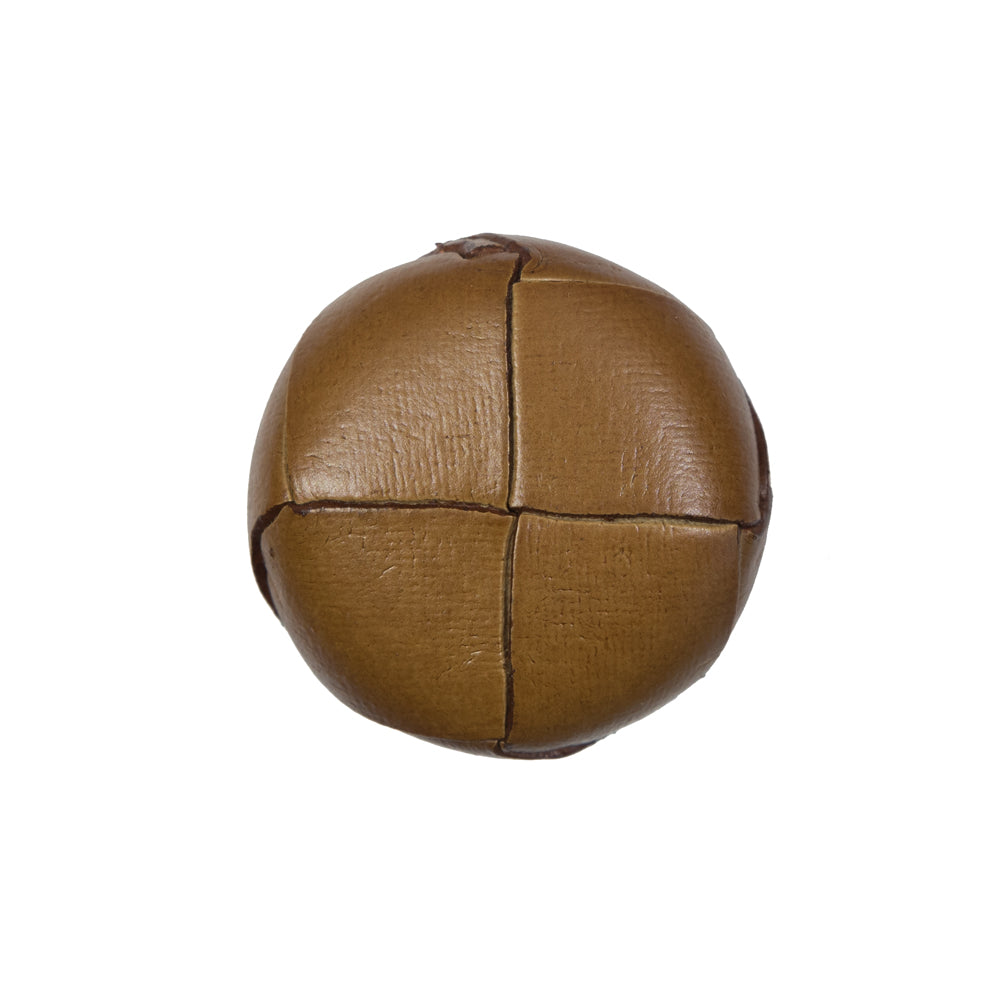 Natural Leather Shank Back Button - 36L/23mm Natural Leather Shank Back Button - 36L/23mm