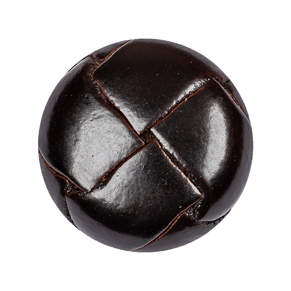 Antique Leather Button - 45L/29mm
