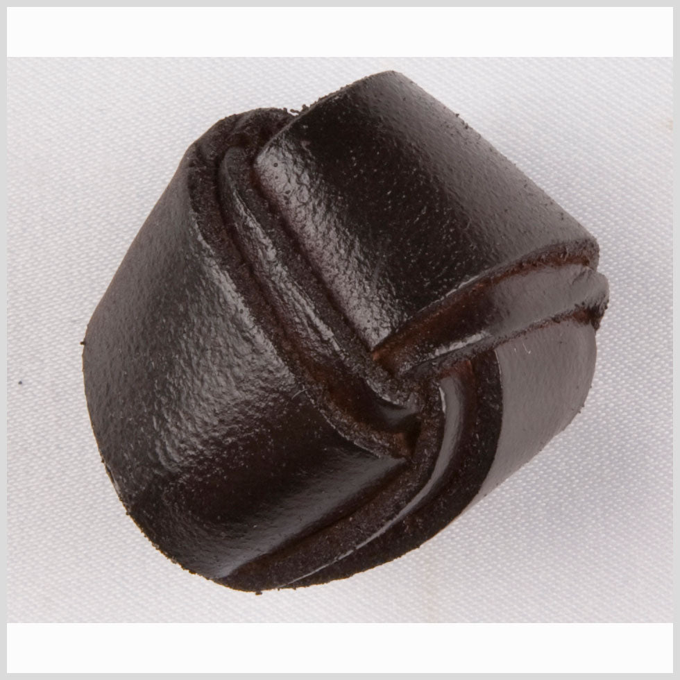 Antique Leather Button - 44L/28mm Antique Leather Button - 44L/28mm