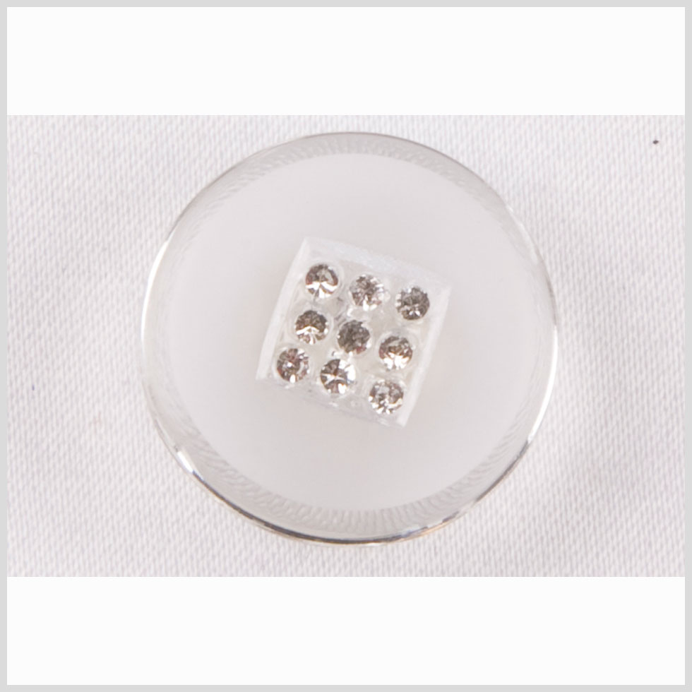 Crystal Glass Button - 28L/18mm Crystal Glass Button - 28L/18mm