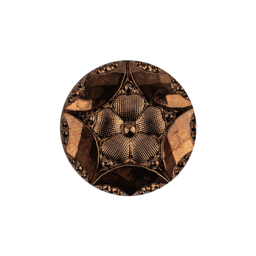 Copper Glass Button - 36L/23mm Copper Glass Button - 36L/23mm