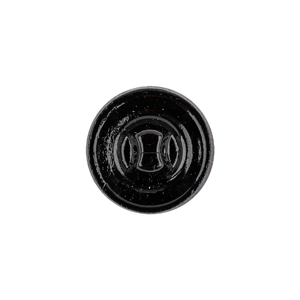 Gold Shaded Glass Button - 28L/18mm Detail Gold Shaded Glass Button - 28L/18mm Detail