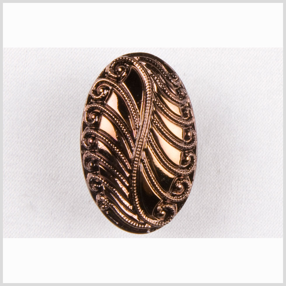 Copper Glass Button - 44L/28mm Copper Glass Button - 44L/28mm