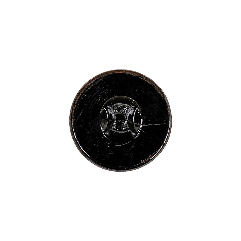 Copper Glass Button - 28L/18mm Detail Copper Glass Button - 28L/18mm Detail