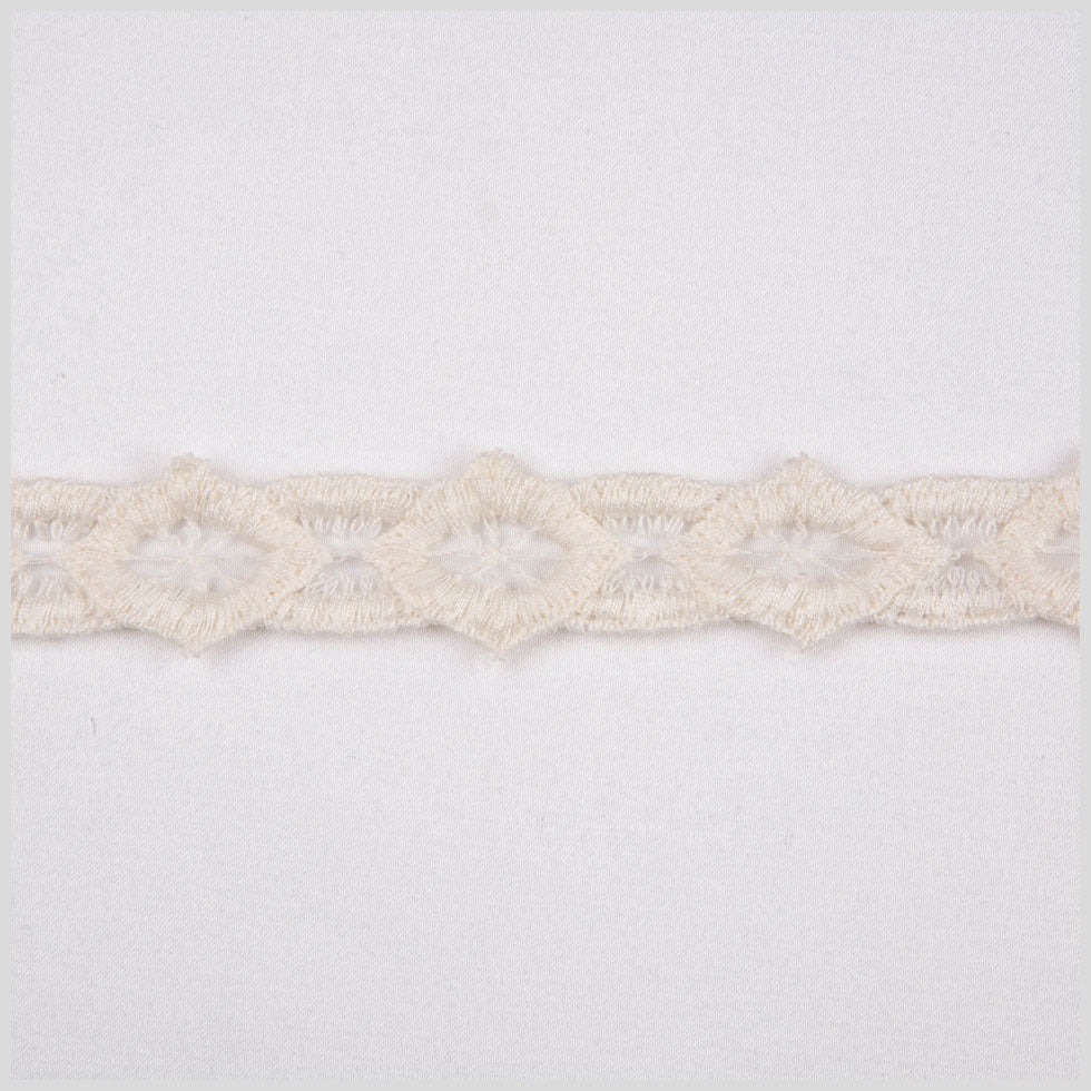 3/4" Natural Crochet Lace 3/4" Natural Crochet Lace