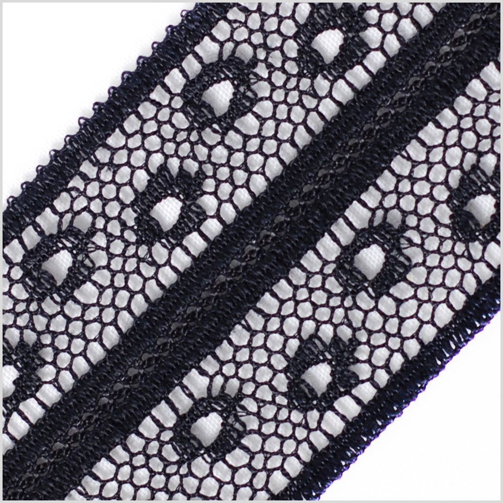 1.5" Black Lace Detail 1.5" Black Lace Detail