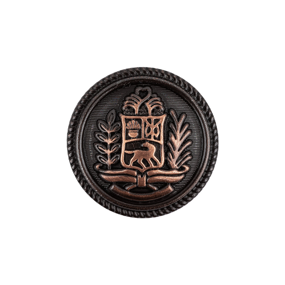 Copper and Brass Metal Coat Button - 36L/23mm Copper and Brass Metal Coat Button - 36L/23mm