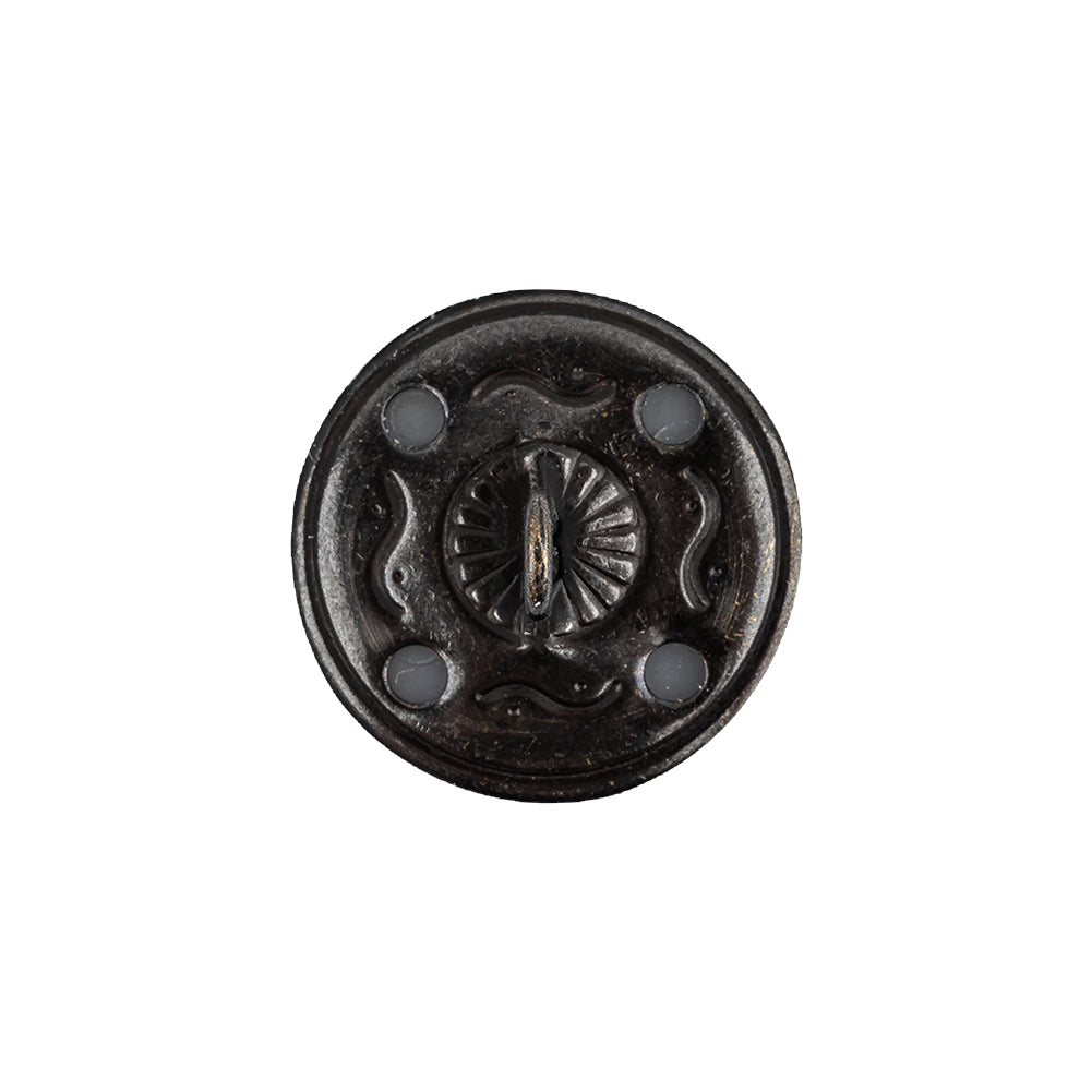 Old Brass Metal Blazer Button - 32L/20mm Detail Old Brass Metal Blazer Button - 32L/20mm Detail