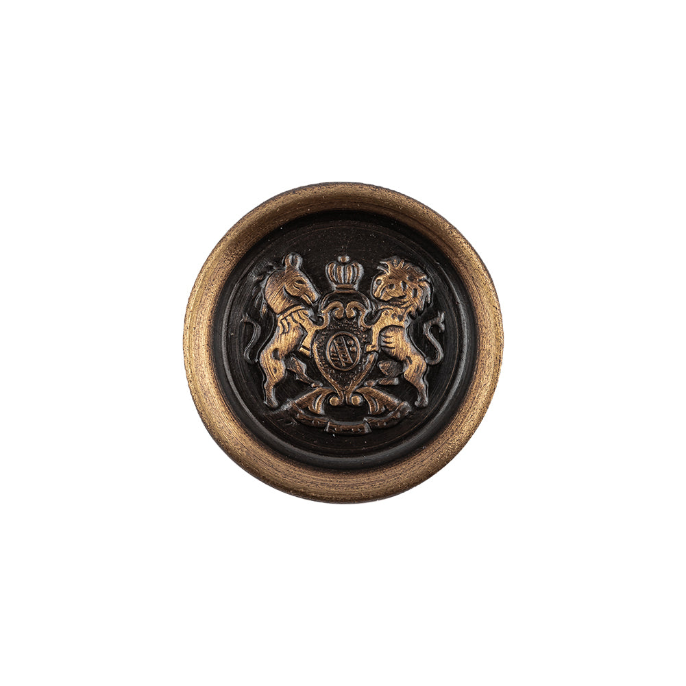 Old Brass Metal Blazer Button - 32L/20mm Old Brass Metal Blazer Button - 32L/20mm
