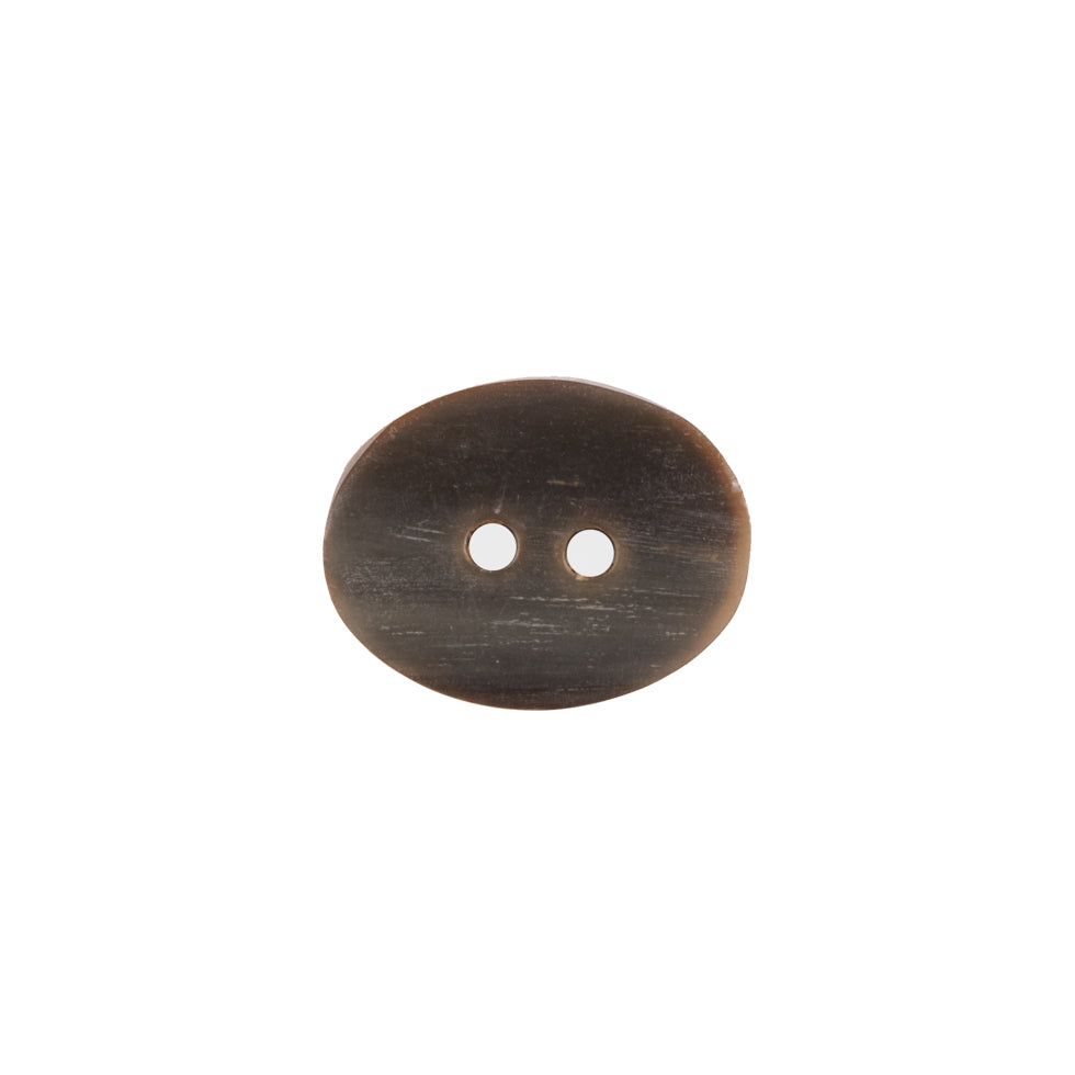 Oval Horn Button - 32L/20mm Detail Oval Horn Button - 32L/20mm Detail